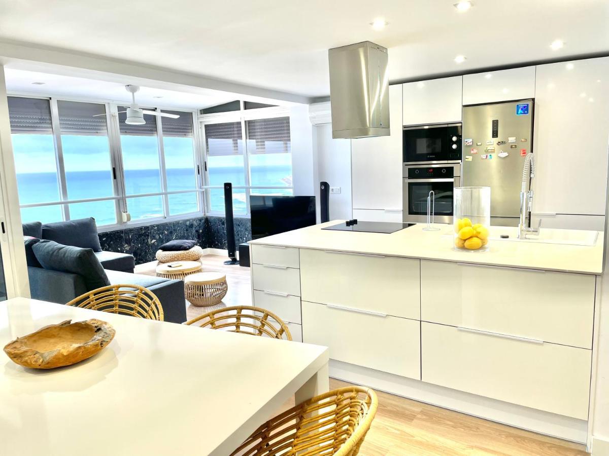 Ferienwohnung Atico Duplex Playa De Gandia A 1Ra Linea De Playa Exterior foto