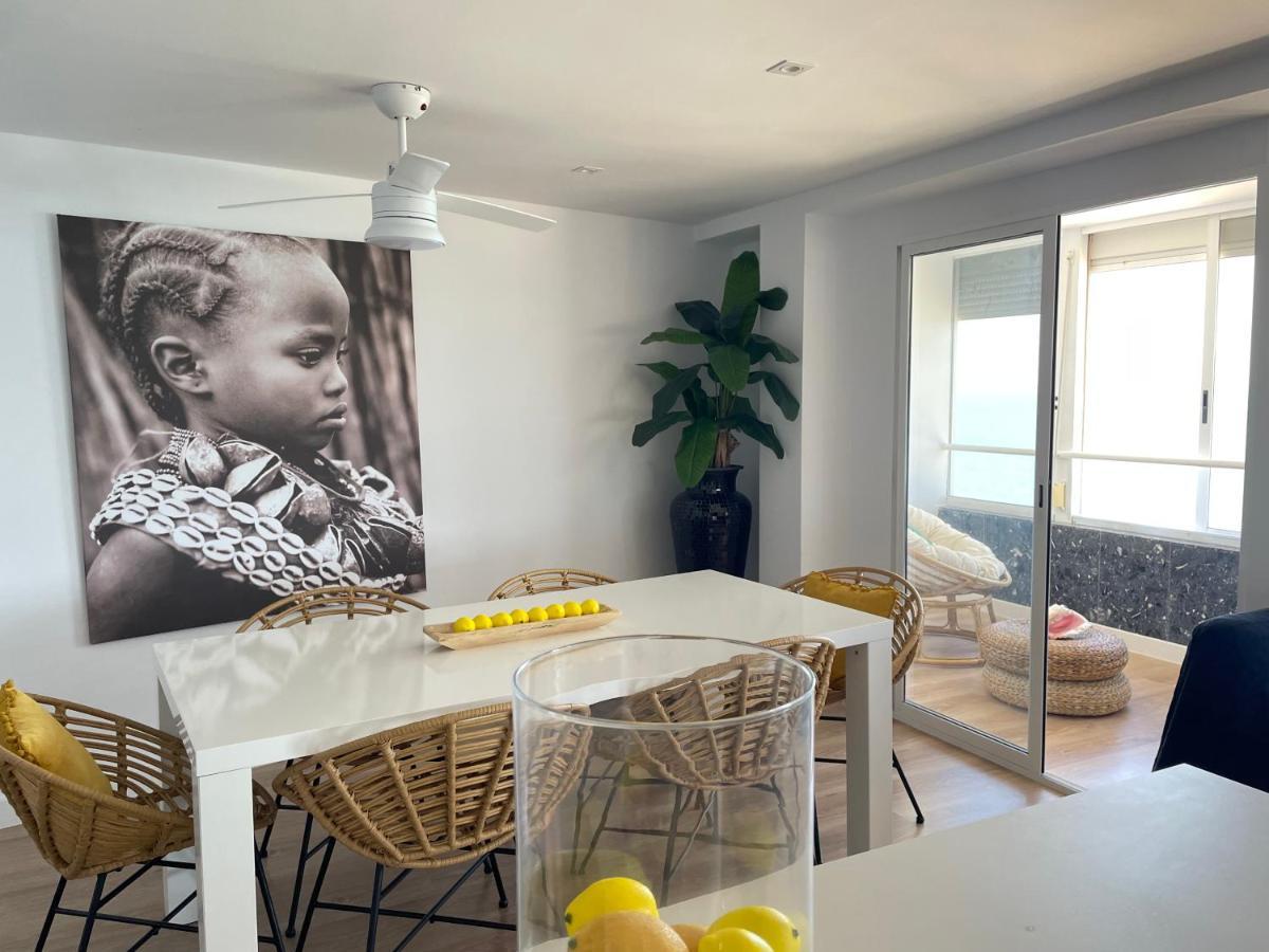 Ferienwohnung Atico Duplex Playa De Gandia A 1Ra Linea De Playa Exterior foto